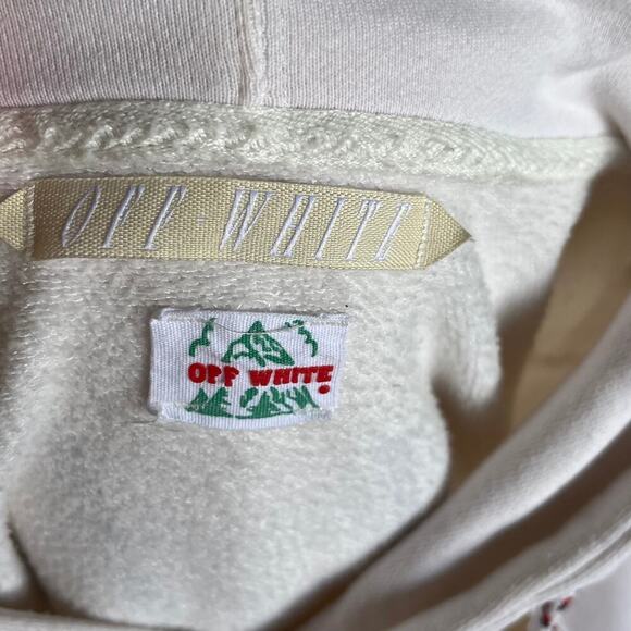 Off White Men's Meadow Heights Collection OT Thoughts Hoodie Size XL- RARE - Picture 11 of 14
